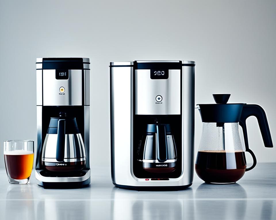 koffiezetapparaten voor filterkoffie