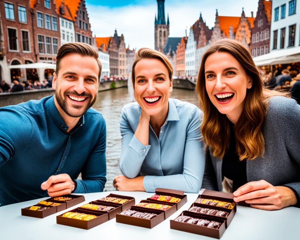 Chocolade tasting Brugge