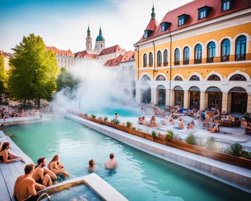 Geniet van de thermale baden in Boedapest, Hongarije