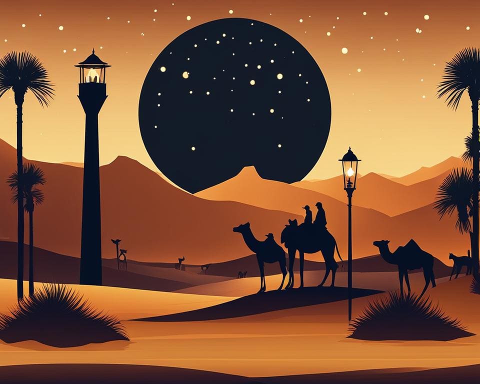 Nachtelijke safari en diner in de Dubai Desert Conservation Reserve