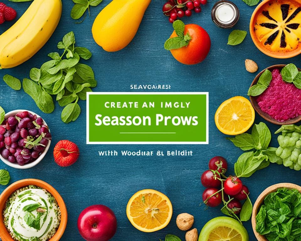 Voedingstips voor seizoensproducten
