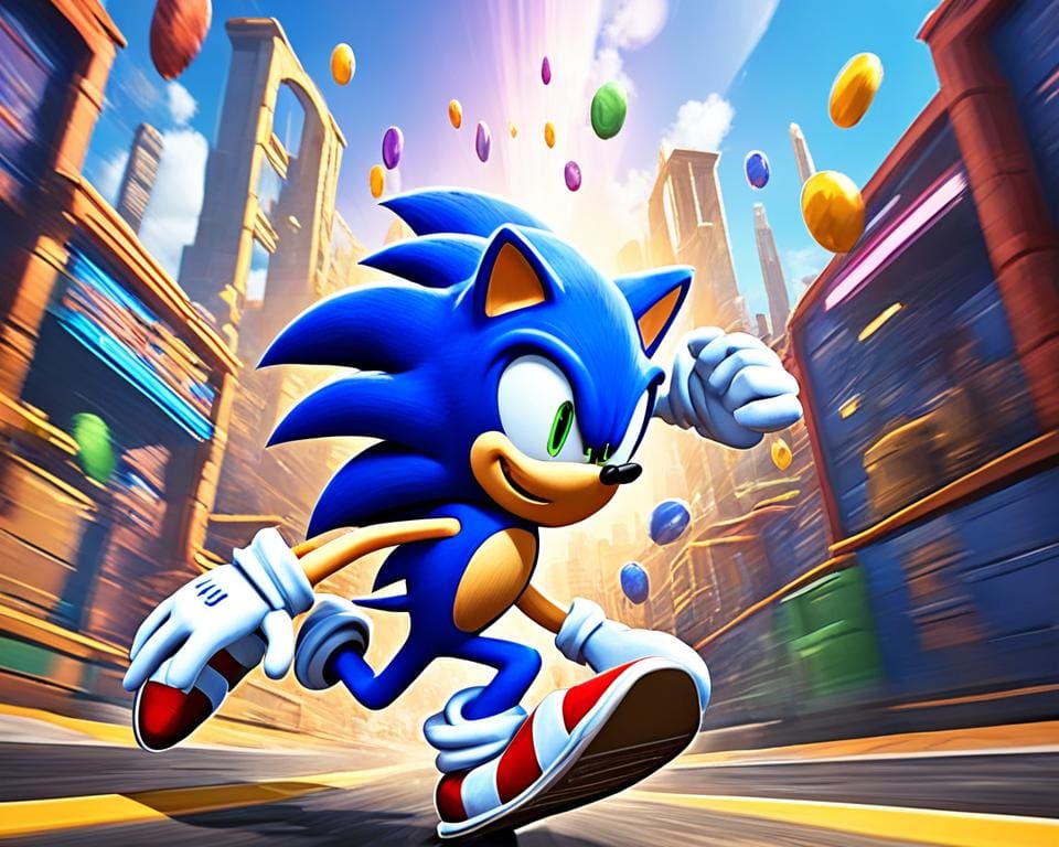 sonic game personage