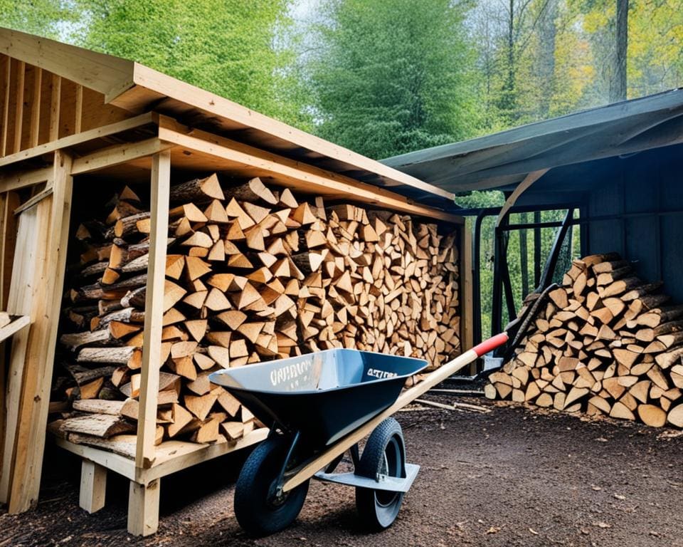 besparen op brandhout