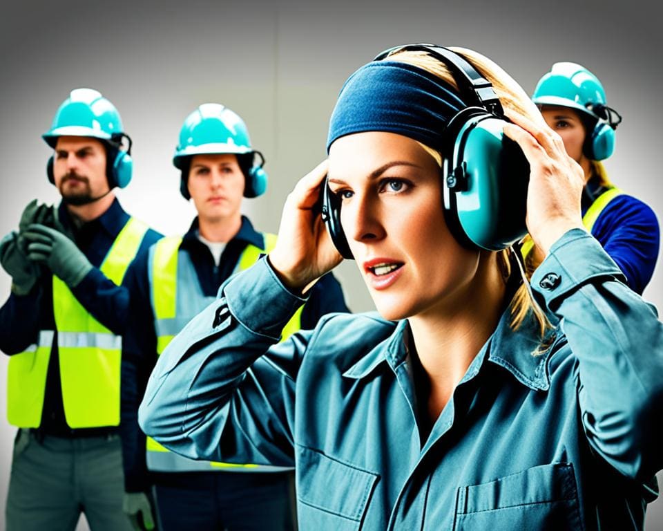 gehoorbescherming op de werkvloer