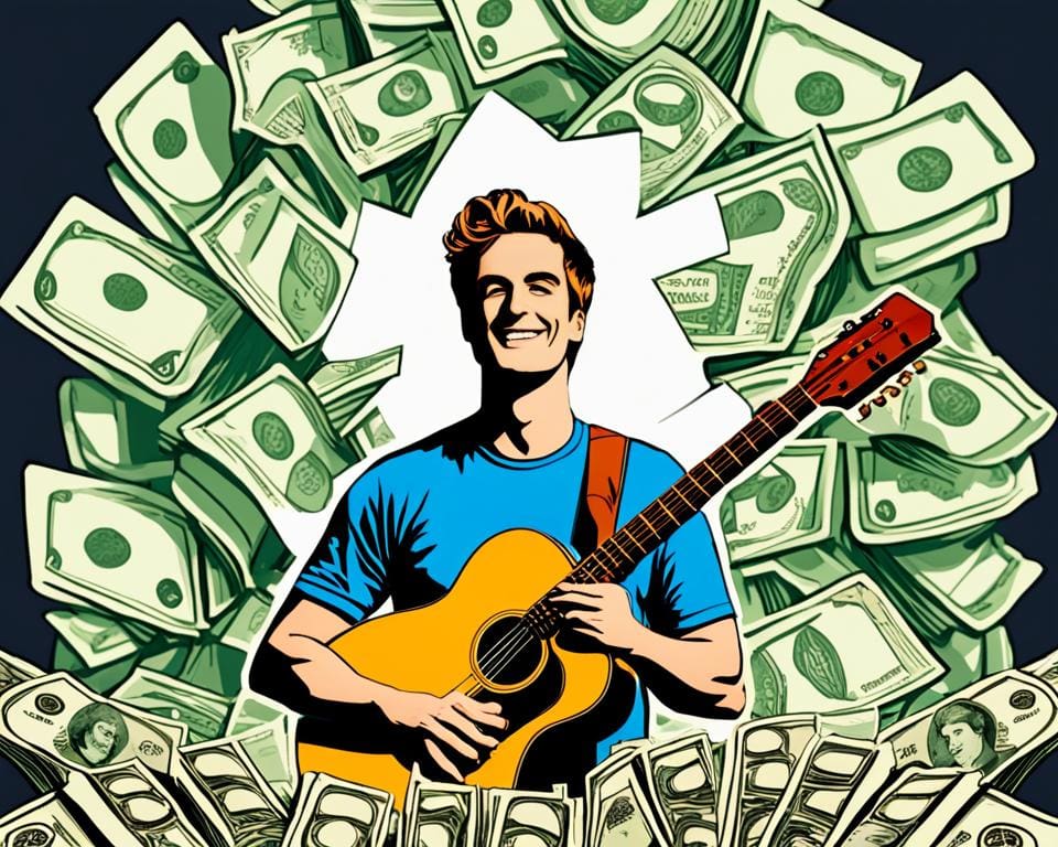 geld verdienen met muziek