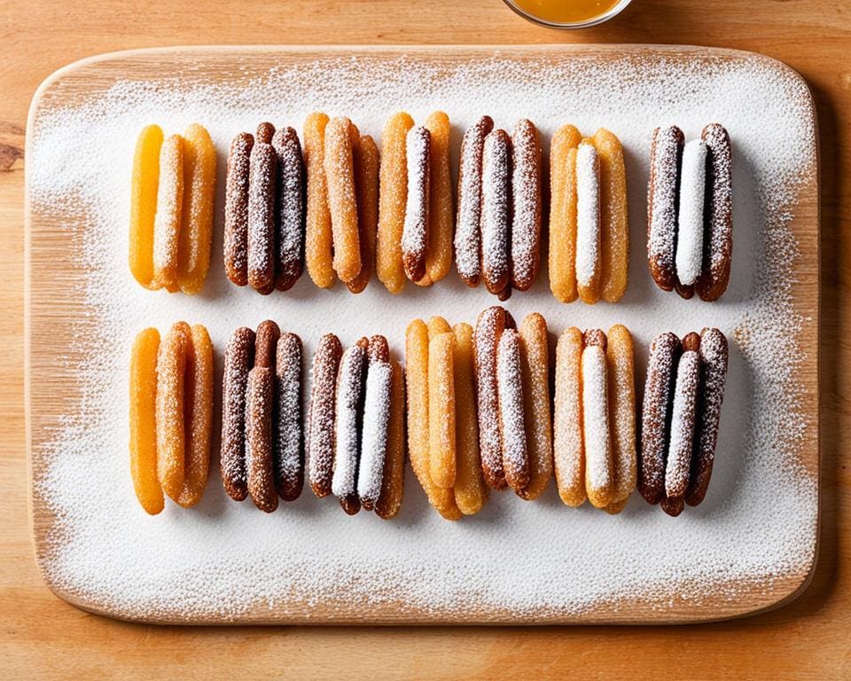 Kant-en-klare churros voor een snelle snack