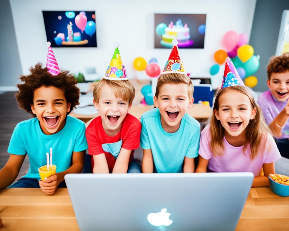 tips voor online feestje met kinderen