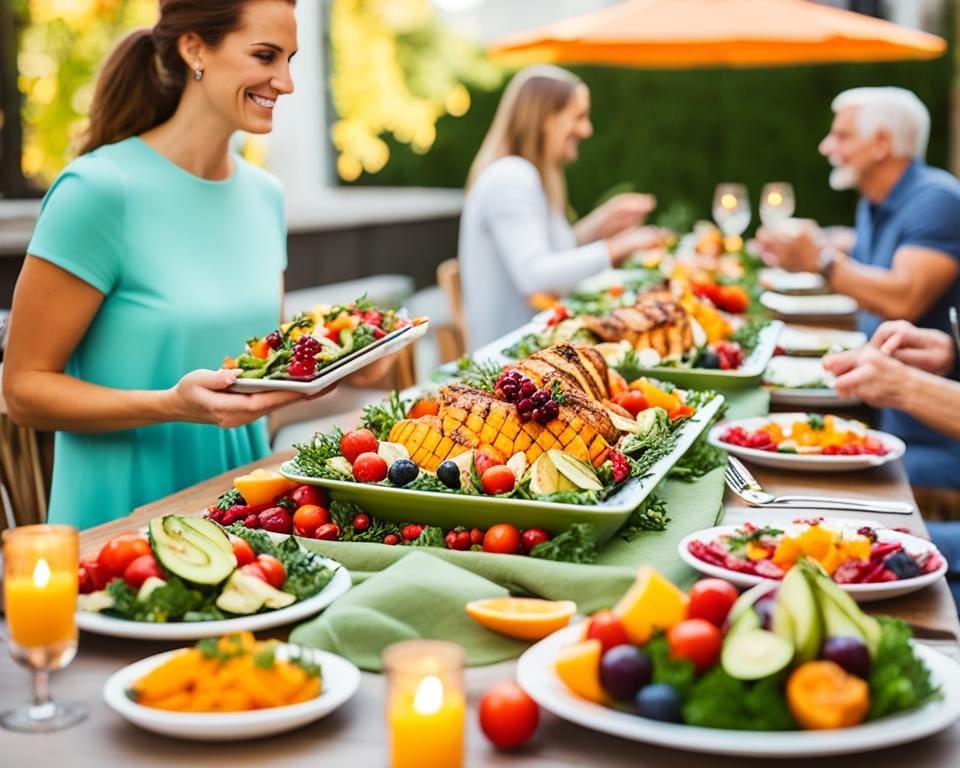 Welke strategieën helpen om gezond te eten tijdens feestdagen?