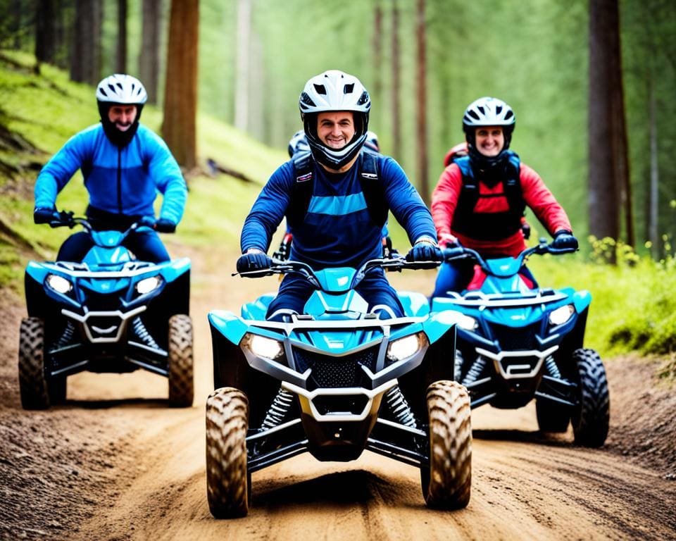 Quads voor recreatie: veiligheid en plezier