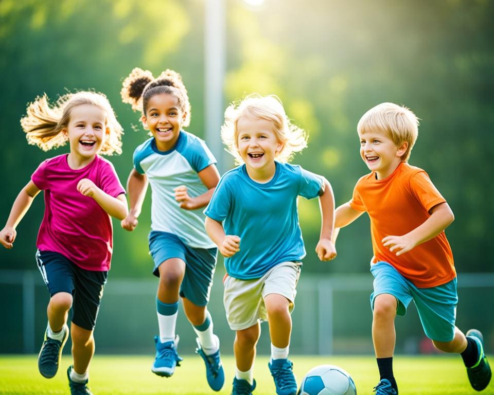 sportieve voordelen voor kinderen