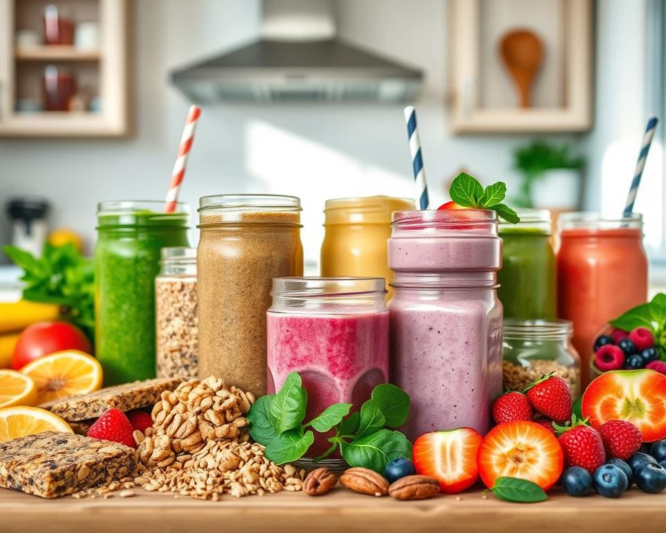 Boost je energie met vezelrijke smoothies en snacks