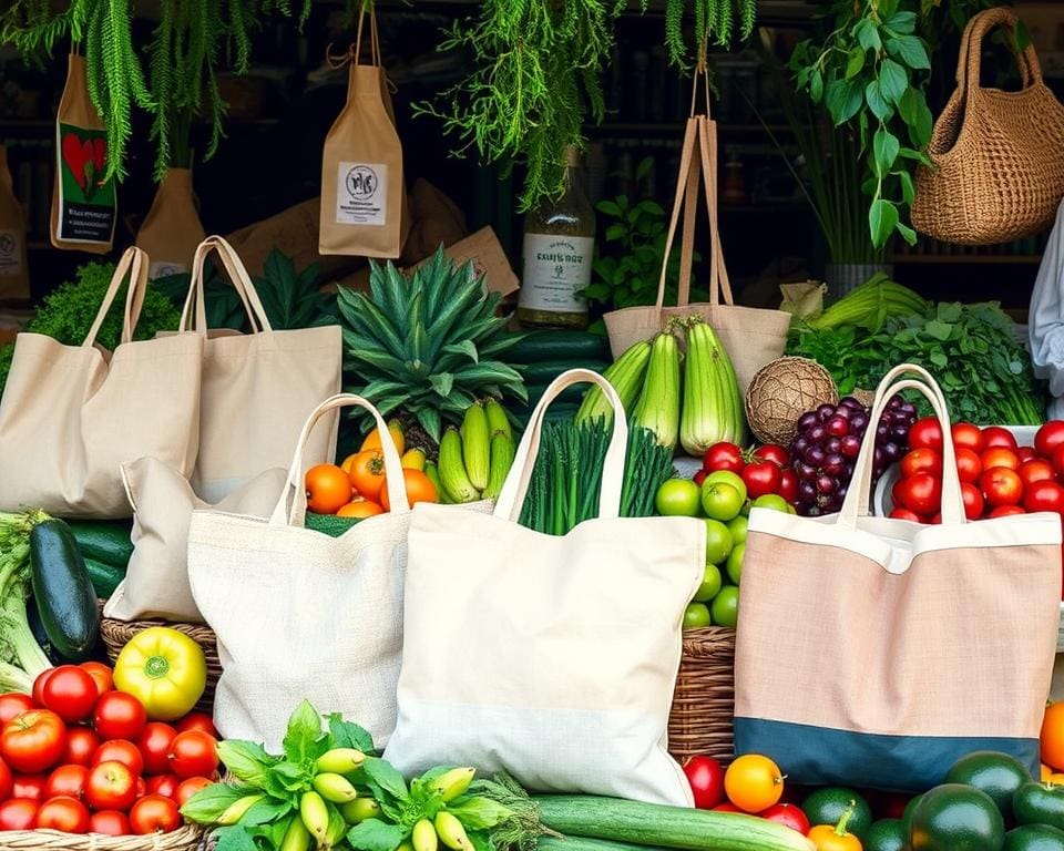 Duurzame boodschappentassen voor milieubewuste shoppers