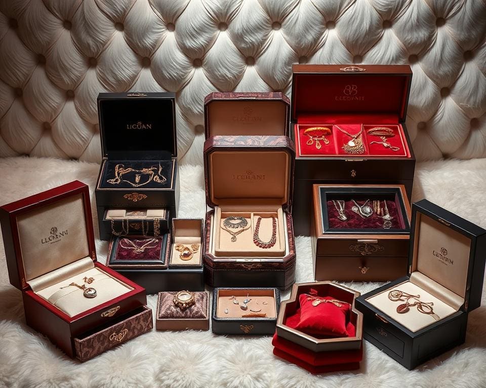 Luxe sieradenboxen voor een georganiseerde collectie