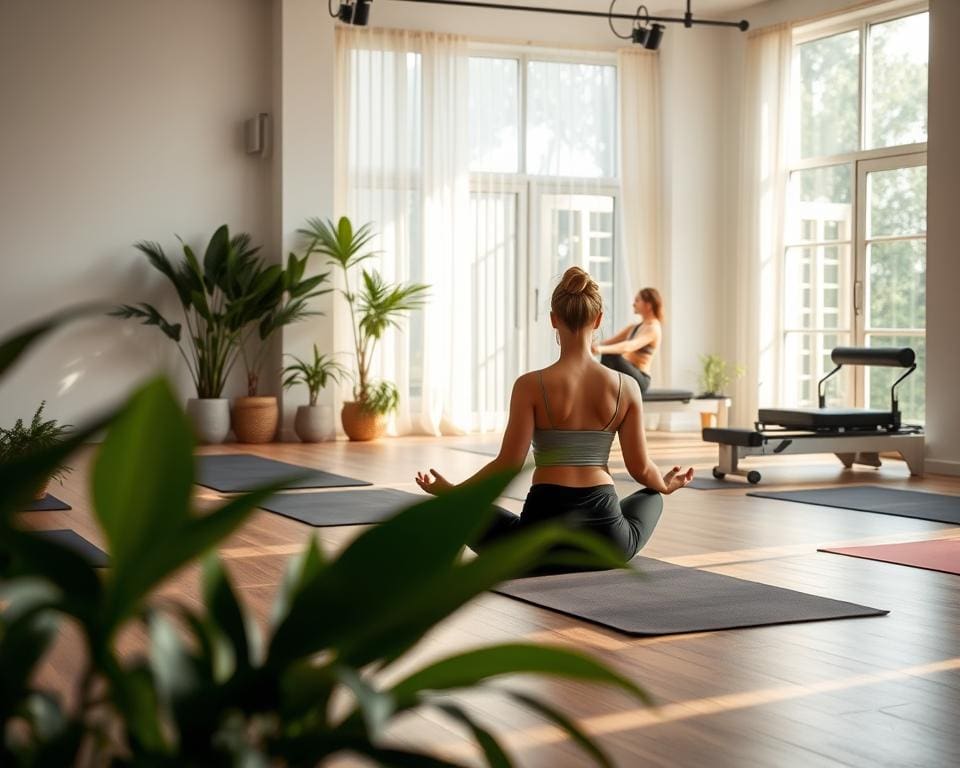 Pilates en yoga voor ontspanning