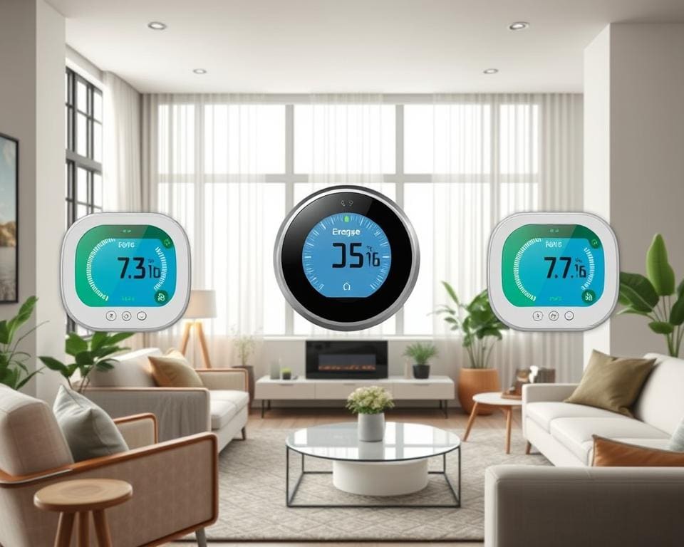 Slimme thermostaten met energiebesparende schema’s