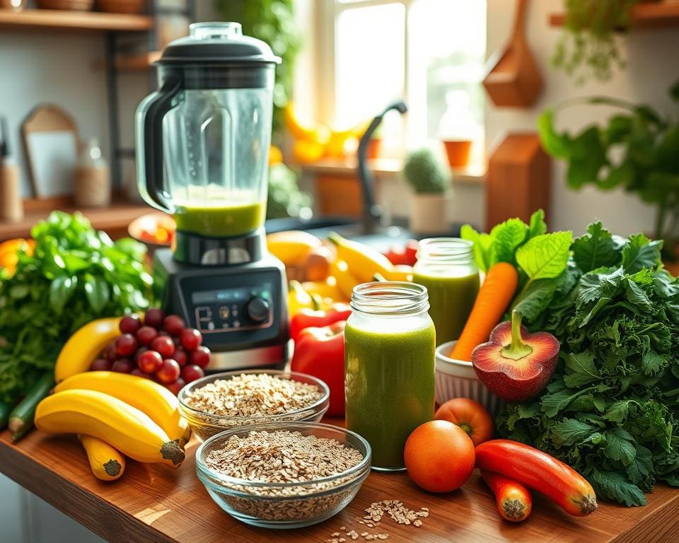 Verhoog je energieniveau met vezelrijke voeding en smoothies