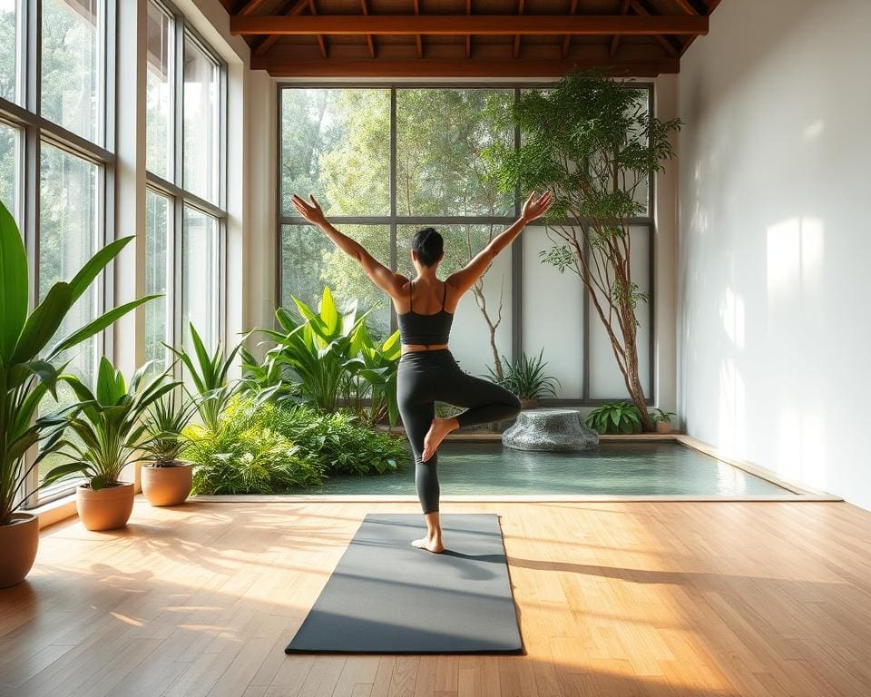 Yoga-oefeningen voor een kalme geest en een sterk lichaam