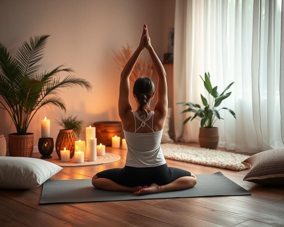 Yoga voor ontspanning en een beter slaapritme