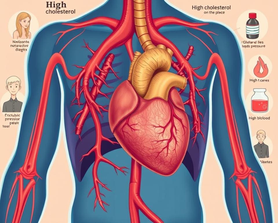 gezondheidsrisico's van hoog cholesterol