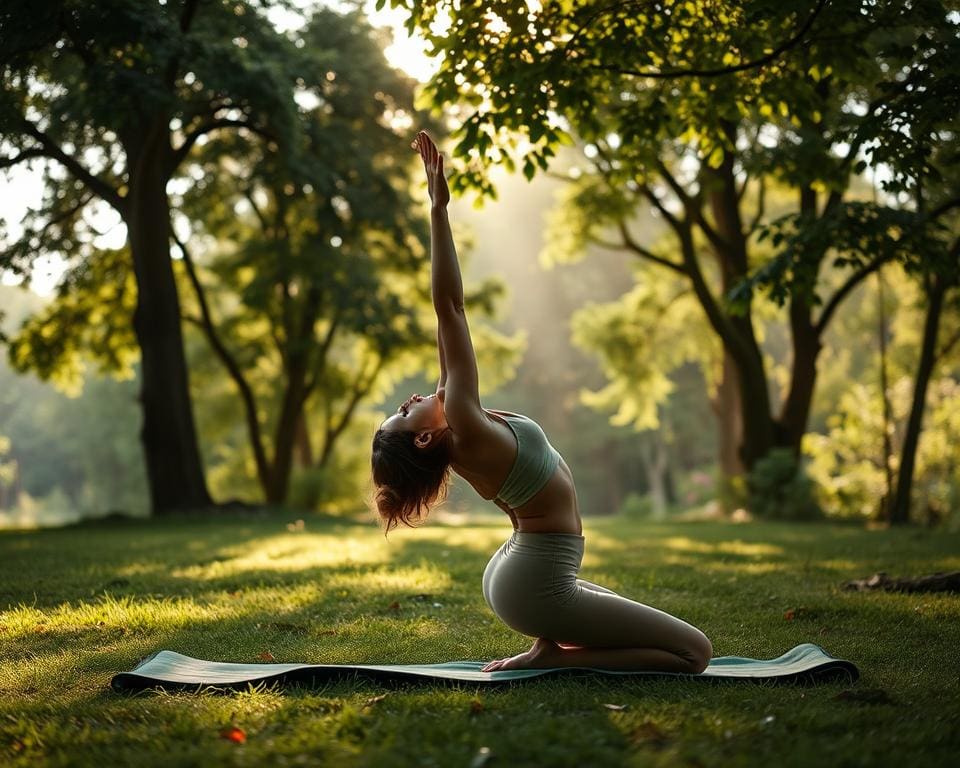 yoga voor stress vermindering