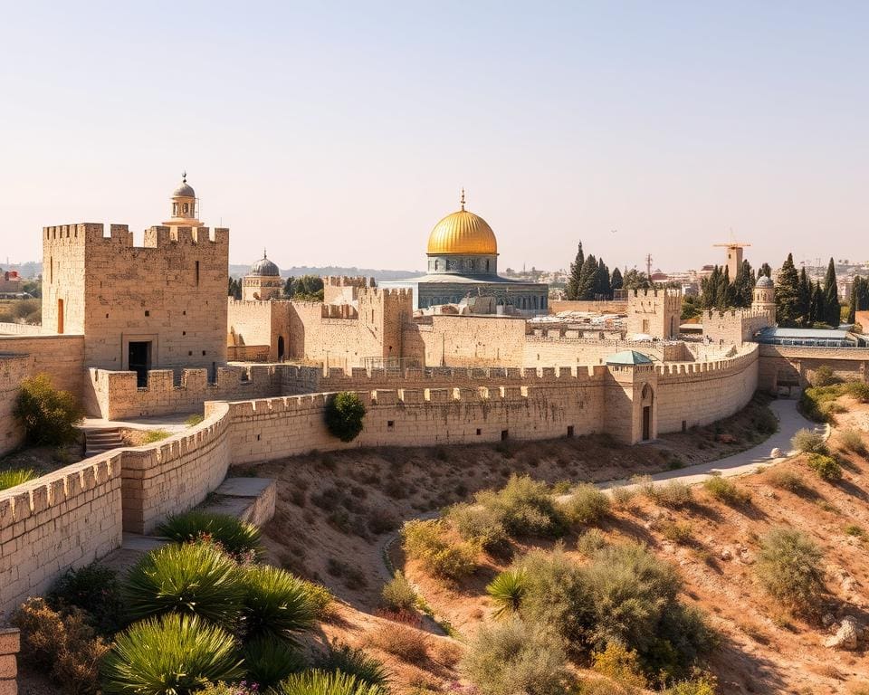 Bezienswaardigheden in de historische stadsmuren van Jeruzalem