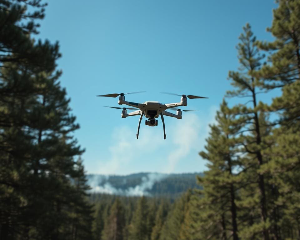 Hoe drones zorgen voor veilige bosbrandenmonitoring