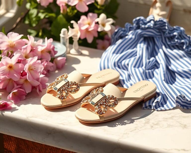 Valentino slippers: Voor een elegante zomerlook