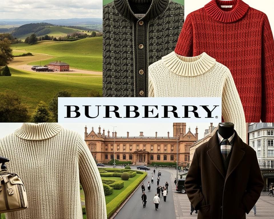 geschiedenis Burberry