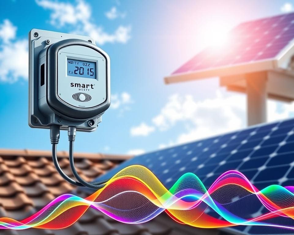 Hoe werken slimme energiemeters met zonnepanelen?