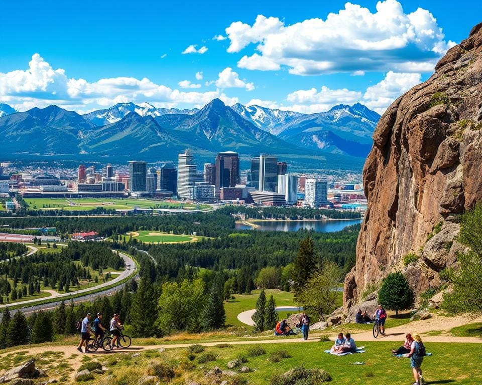 Outdoor activiteiten in Denver en de Rockies