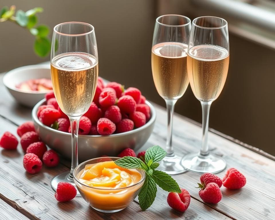 Raspberry Bellini ingrediënten