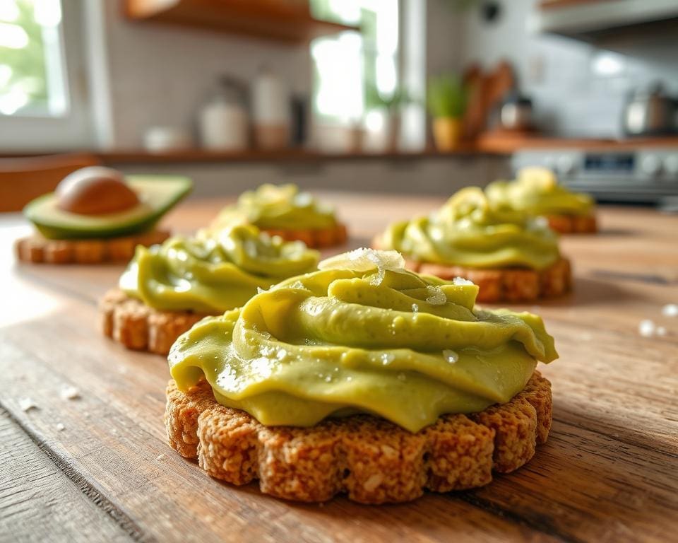 makkelijk recept crackers met avocado