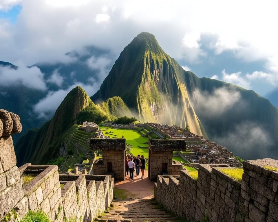 toegangspoort Machu Picchu