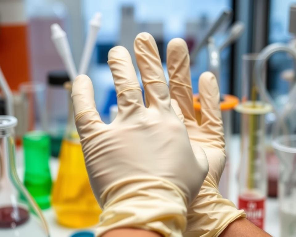 Waarvoor worden nitril handschoenen gebruikt?
