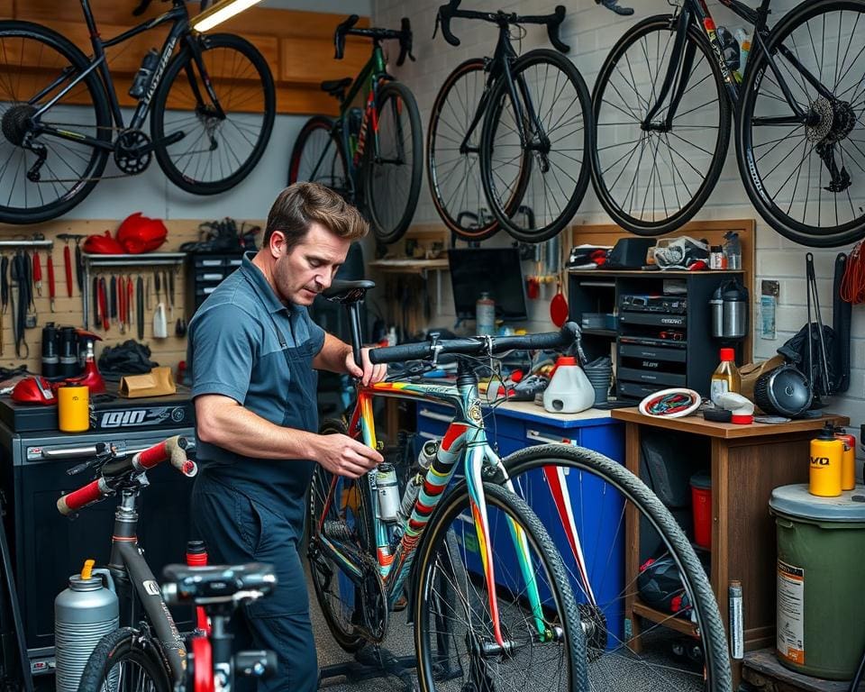 fiets onderhoud aan huis