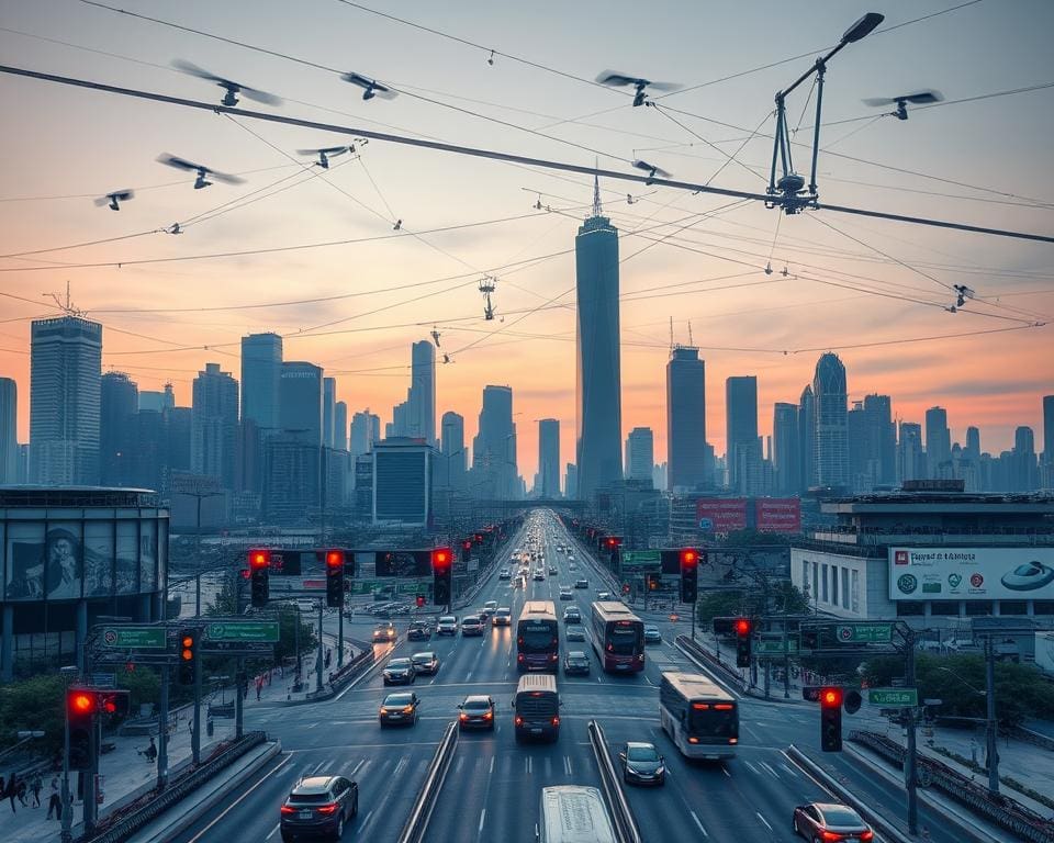 verkeersmanagement en slimme technologie