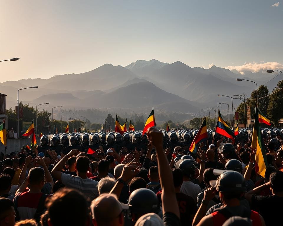 protesten Ecuador