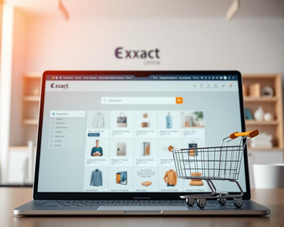 webshop met Exact Online integratie