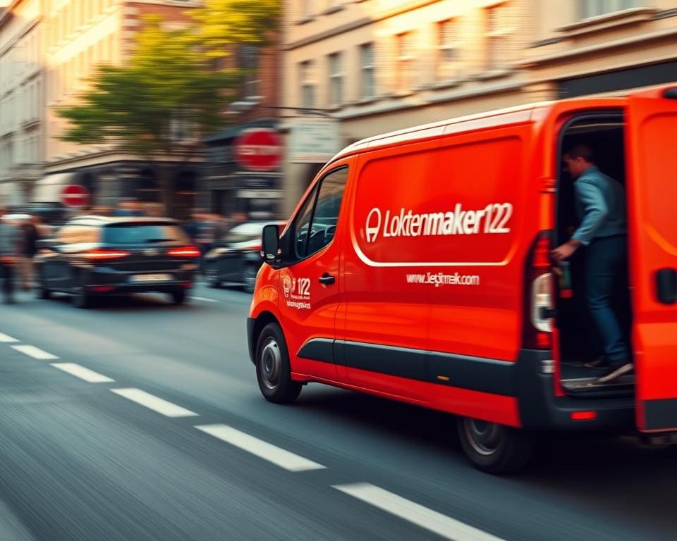 Hoe snel is Slotenmaker123 ter plaatse in Brugge?