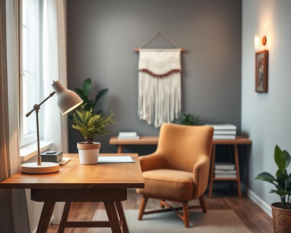 Ideale kleuren thuiswerkplek