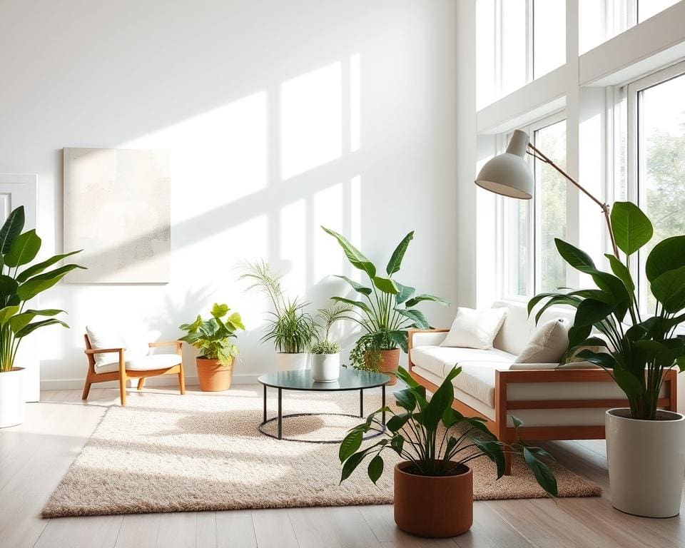 Hoe geef je een witte woonkamer meer karakter?