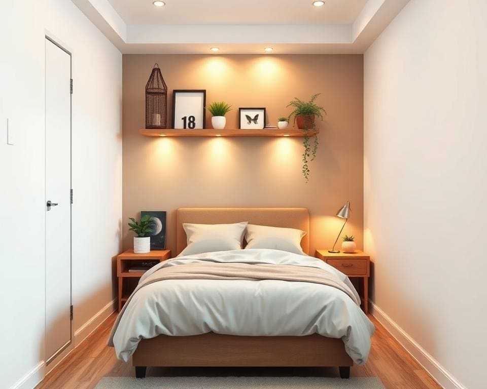 Ruimtebesparende ideeën slaapkamer
