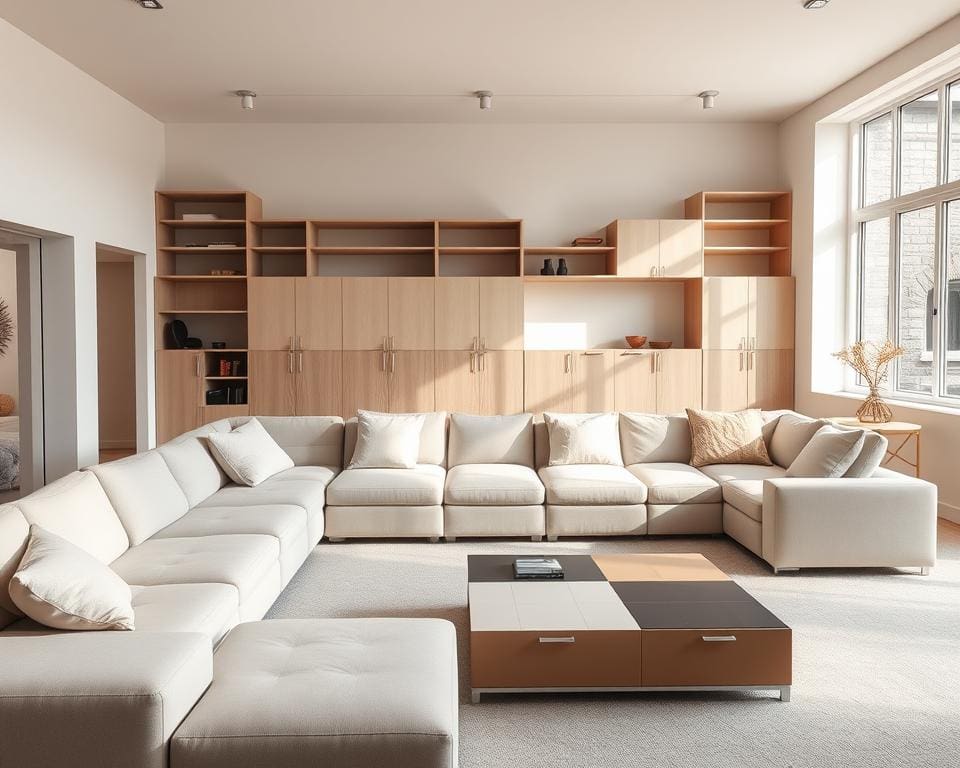 Voordelen modulaire meubels