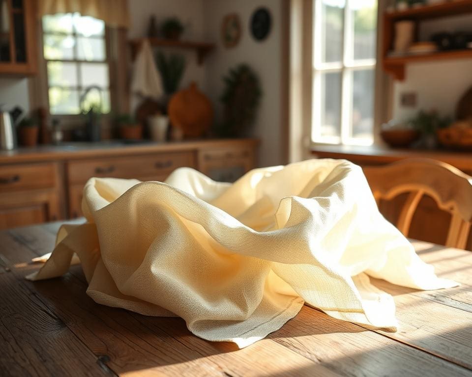 Waarom is kaasdoek handig voor decoratie?