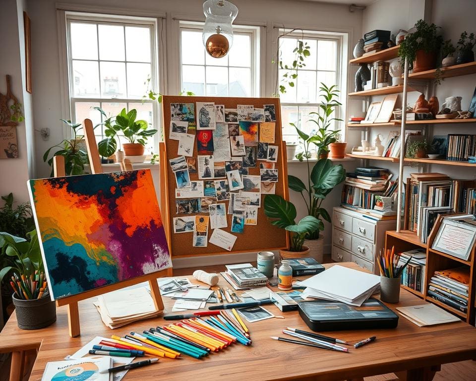 Wat zijn leuke manieren om kunst te integreren?