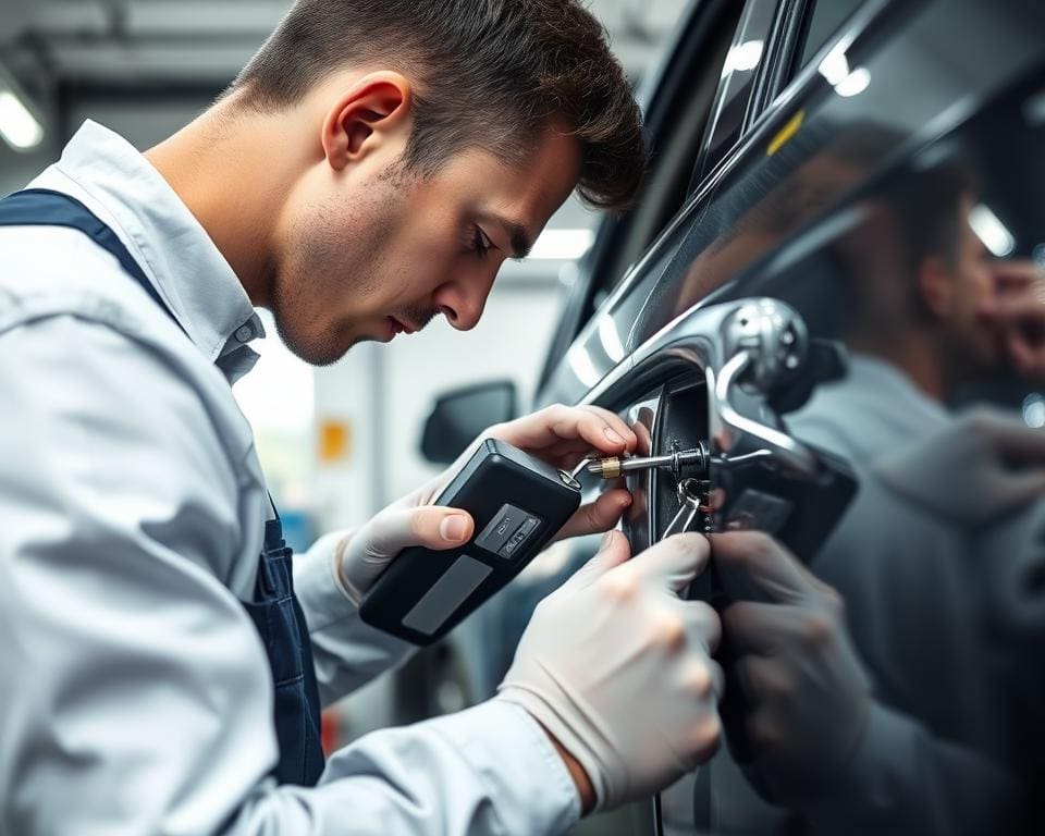 autoslot openen leuven