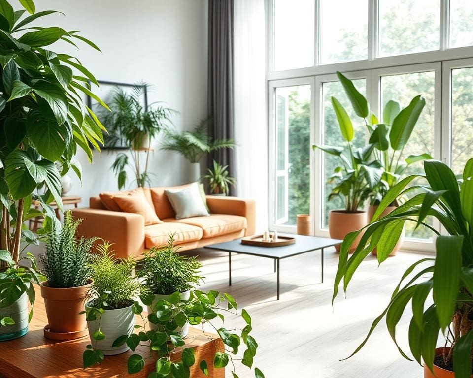 planten als decoratie