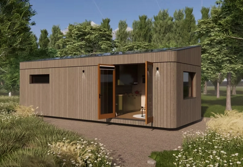 prefab woning op eigen erf