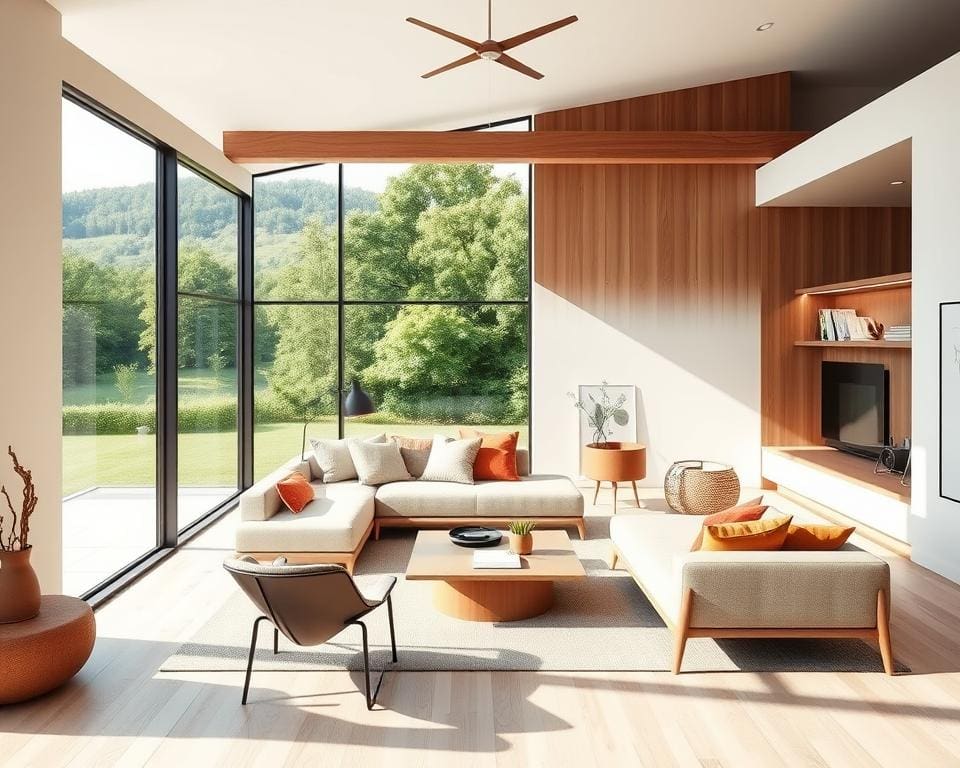 stijlvol woningontwerp met kleurgebruik