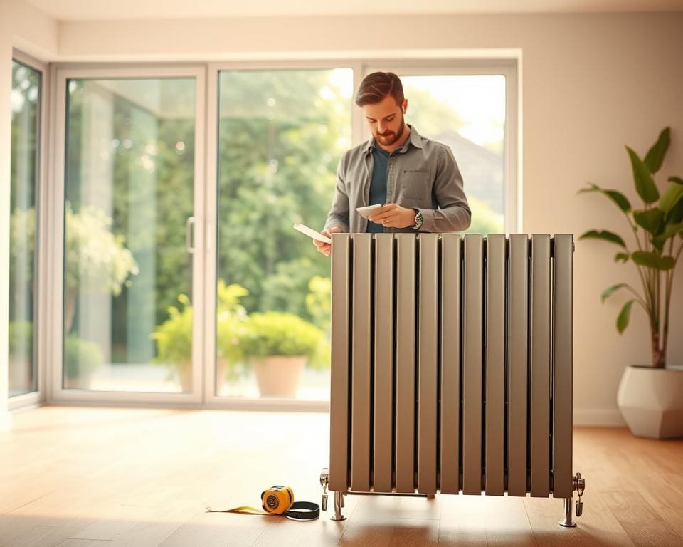 tips voor het opmeten van uw radiator